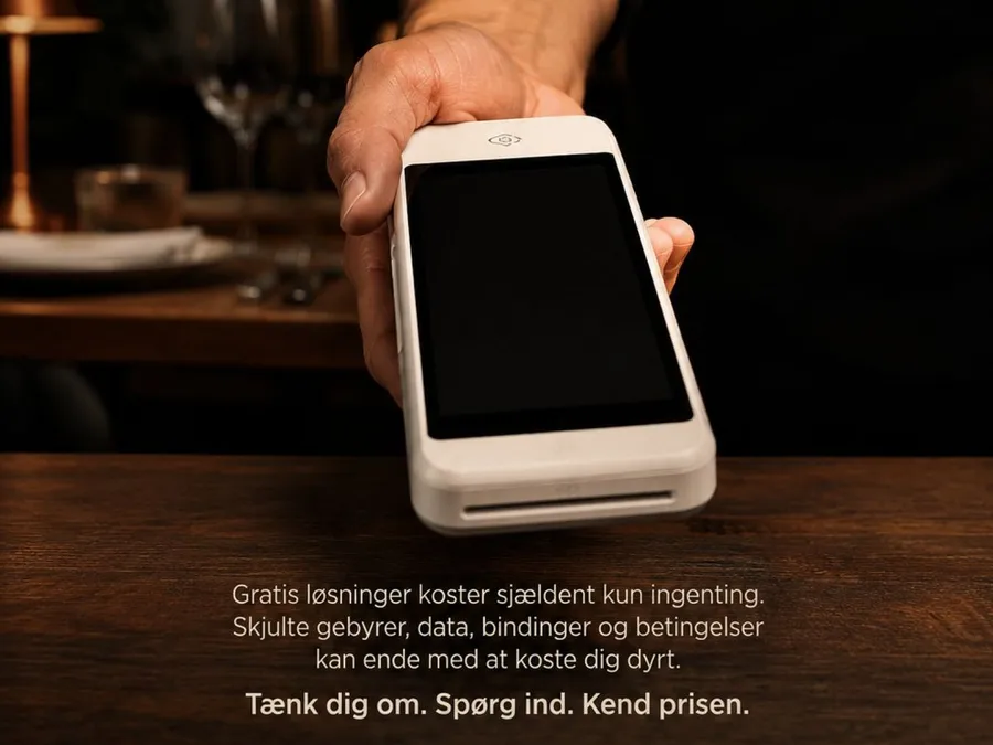Gratis betalingsterminaler har ofte en skjult pris