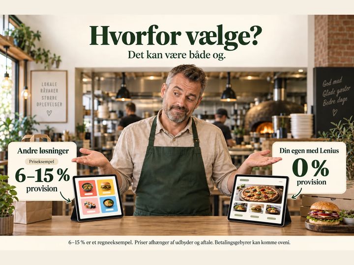 Din egen takeaway? Det behøver ikke være enten eller